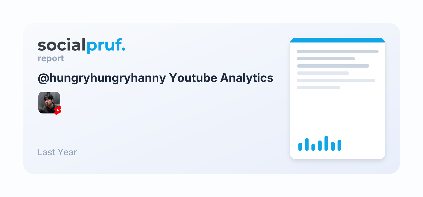 hungryhungryhanny (@hungryhungryhanny) YouTube Stats | Socialpruf.