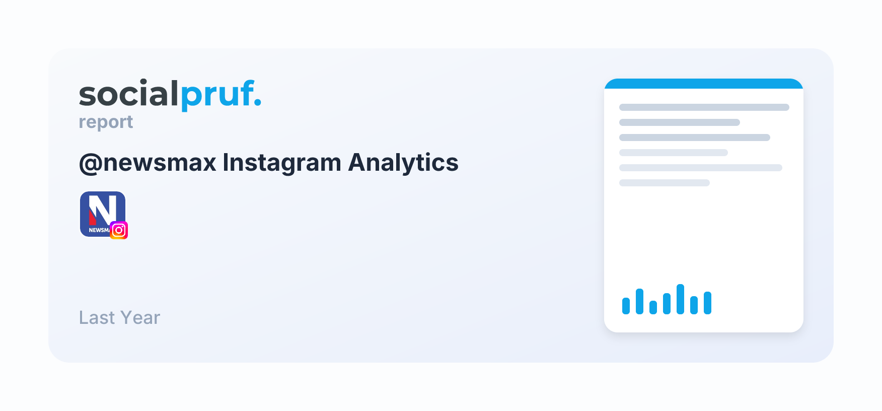 Newsmax (@newsmax) Instagram Stats | Socialpruf.